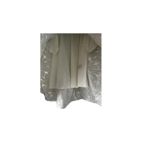 Vera Wang Embroidered Lace Fit & Flare Dress strapless - Picture 4 of 7